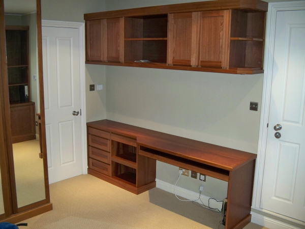 Study desk and cabinets