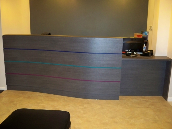 Reception desk